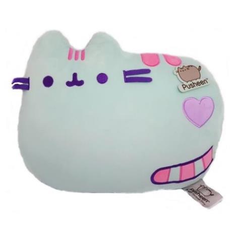 Pusheen Filled Laying Down Green Cushion £9.99
